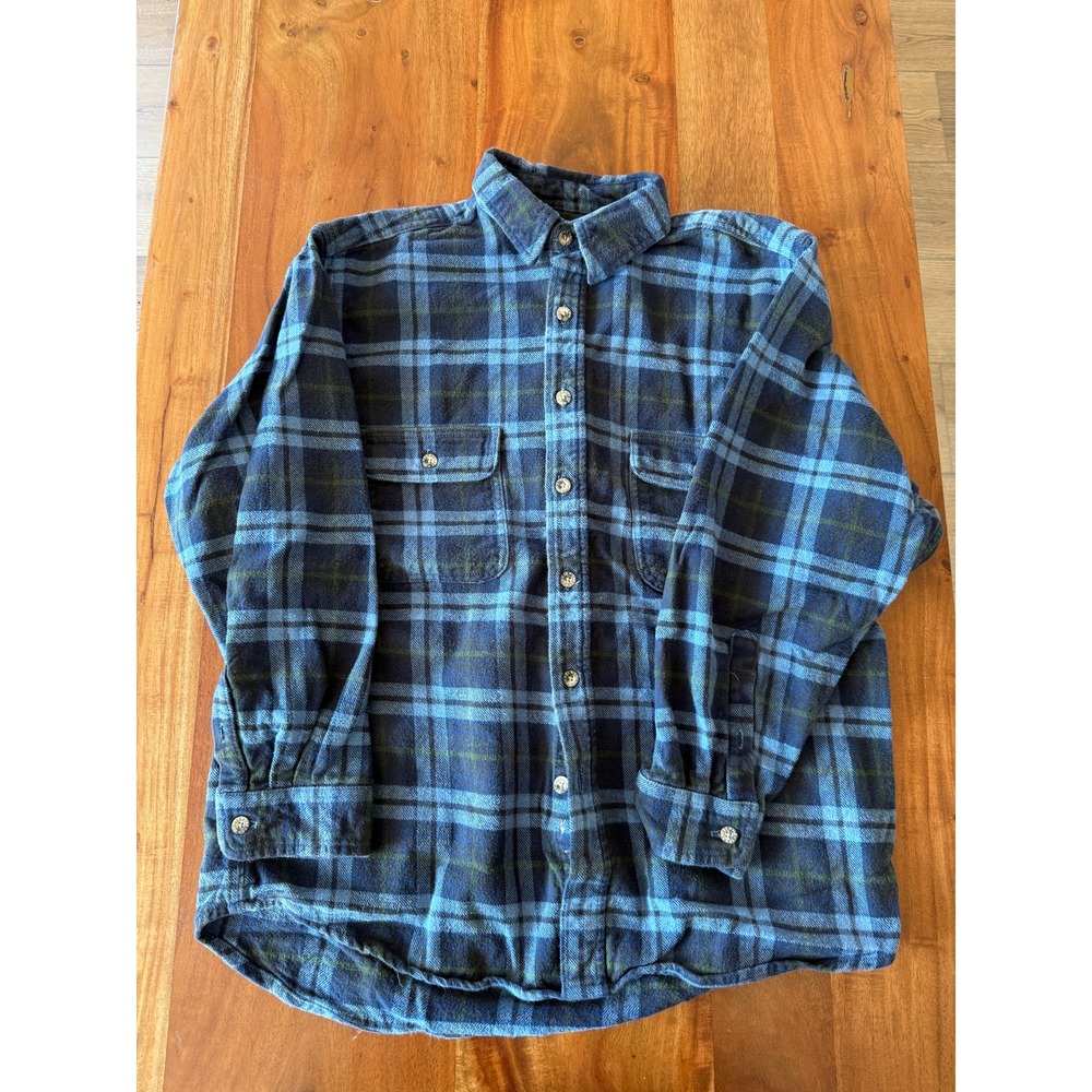 Moose Creek Men's Heavy Cotton Flannel Size L